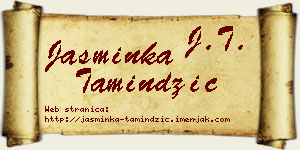 Jasminka Tamindžić vizit kartica